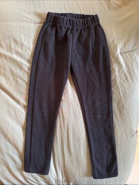 Zara Black Kids Fleece Leggings